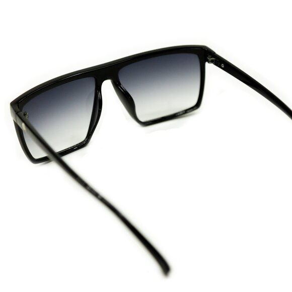 NEW Square Frame Women Sunglasses with %100 UV Protection - Gradient Purple Lens - Picture 7 of 8